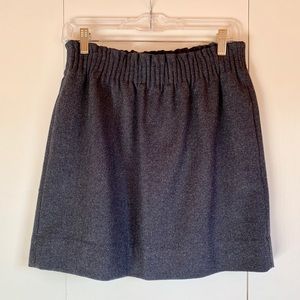 J. Crew herringbone mini skirt